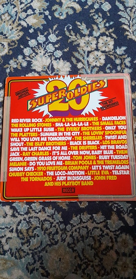 Decca 20 Super Oldies vinyylilevy