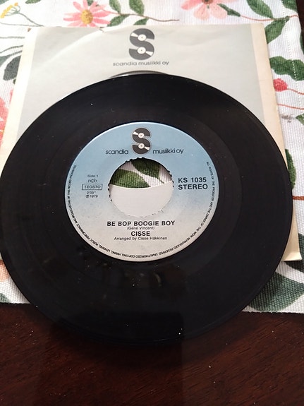 Cisse (Häkkinen) 7" Be Bop Boogie Boy