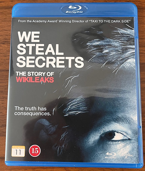 We Steal Secrets - The Story of Wikileaks (Blu-ray - su/ru tekstit, kuin uusi)