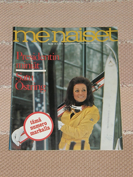 Me naiset lehti No. 13/1971, 31.3.1971, Kan. Satu Östring