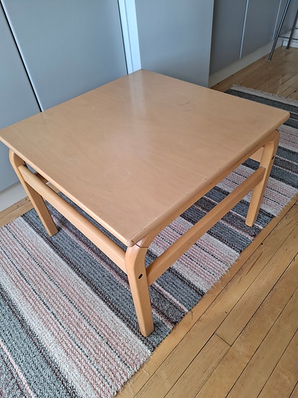 Koivuinen Olohuoneen pöytä