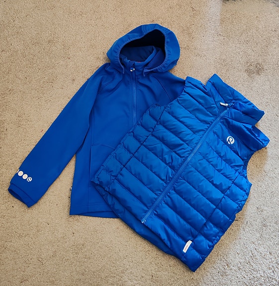 softshell takki ja liivi