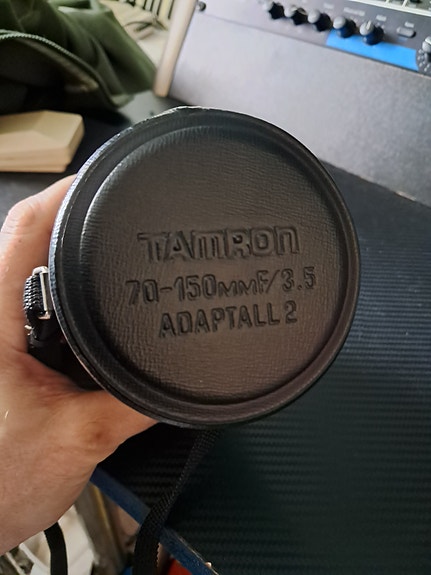 Vintage kameran linssikotelo