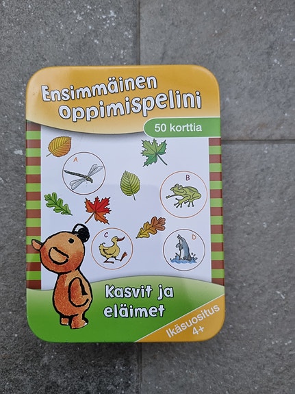 Ensimmäinen oppimispelini Kasvit ja eläimet peli