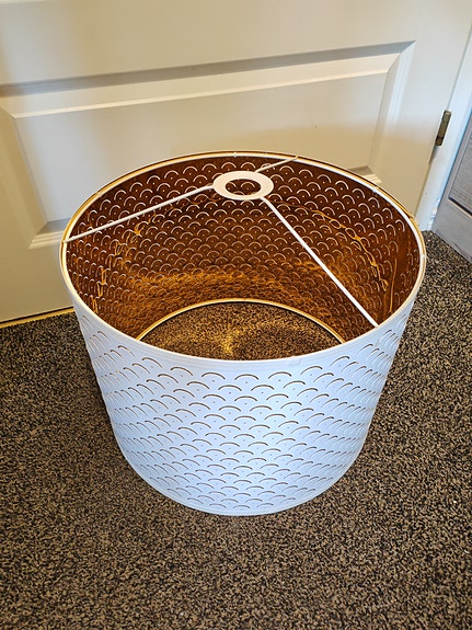Ikea Nymö valkoinen varjostin