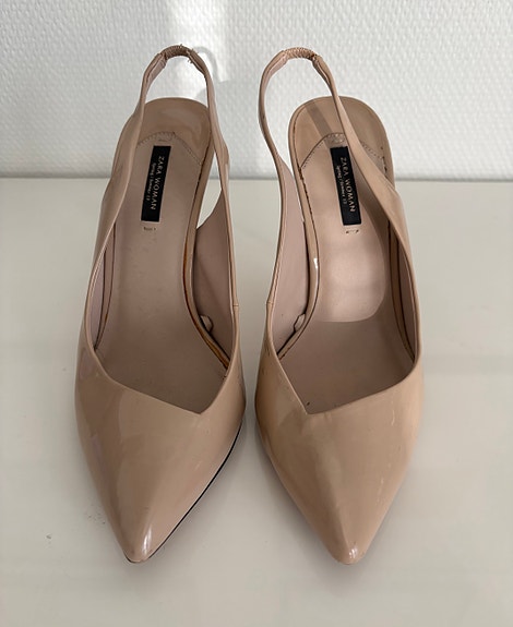Zara korkokengät koko 39 beige