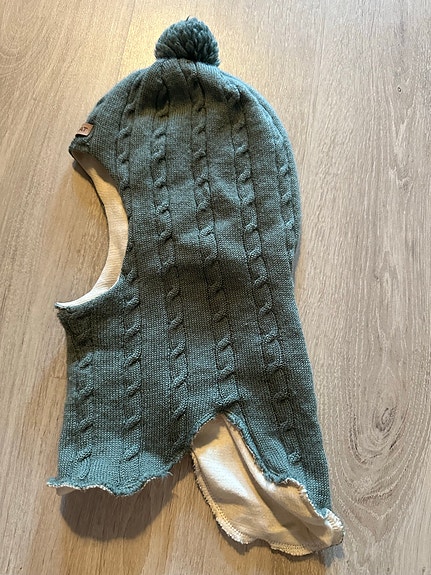 Kivat kypärämyssy, koko 3, 100% villaa