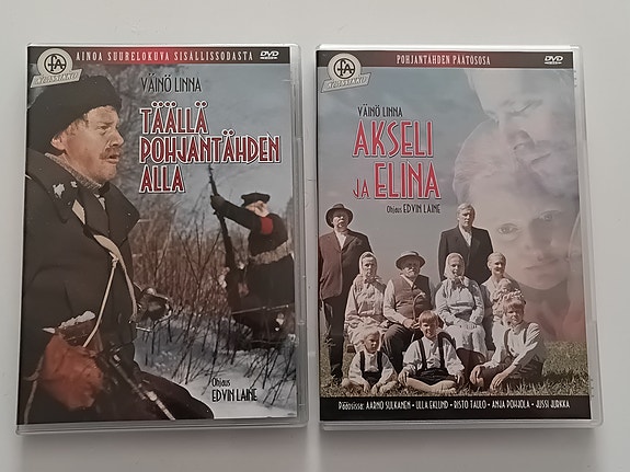 Täällä Pohjantähden alla ja Akseli ja Elina DVD-elokuvat
