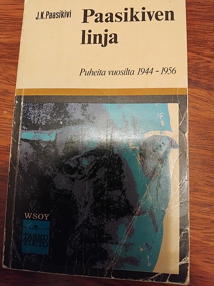 Paasikiven linja - J K Paasikivi m