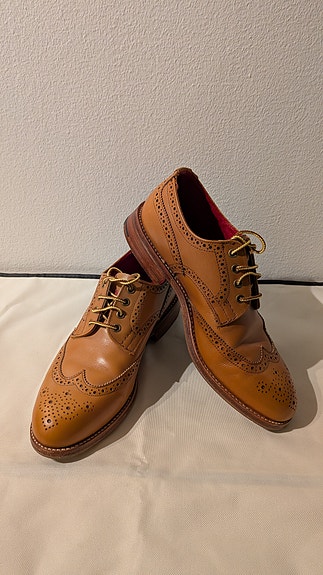 Tricker’s x Sfäär "Livio" Tan Leather Brogues UK 5 (EU 38)