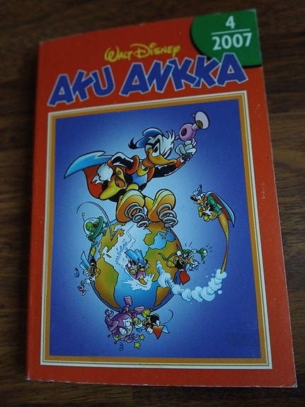 Aku Ankan neljännesvuosikerta 4/2007 m
