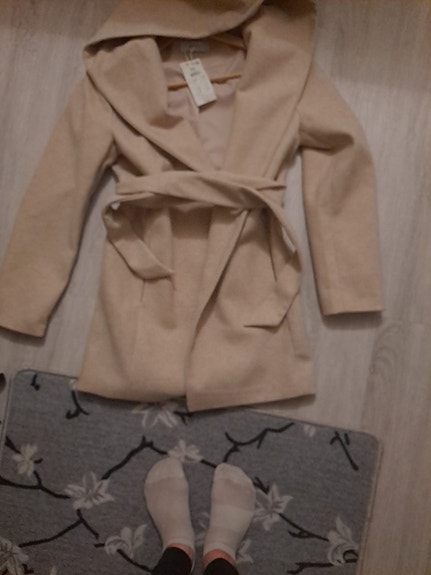 Reserved naisten takki XS beige polyesteri