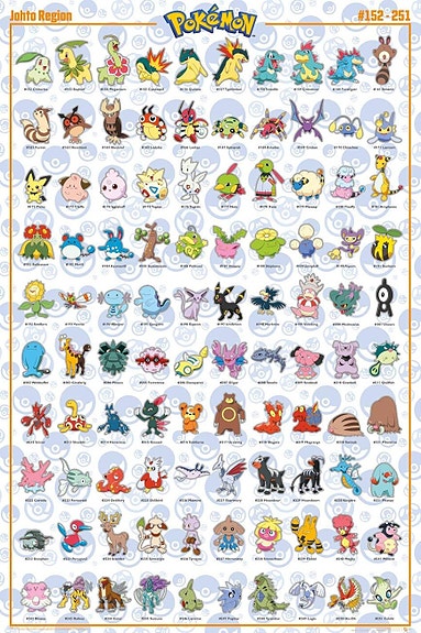OSTETAAN POKEMON JOHTO TOPPS KORTTEJA