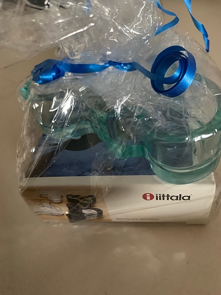 Iittala Aalto Collection kulhosetti lasi turkoosi