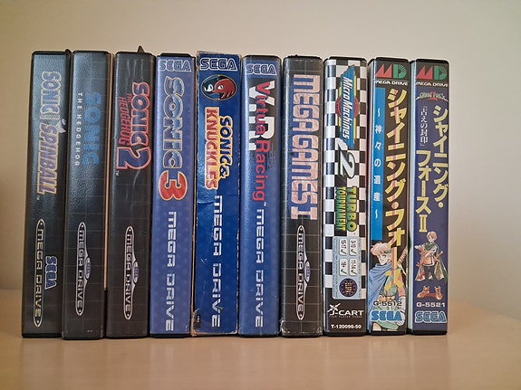 Sega MegaDrive pelejä