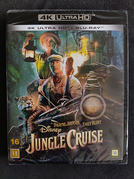 Jungle cruise,4K Ultra HD, uusi