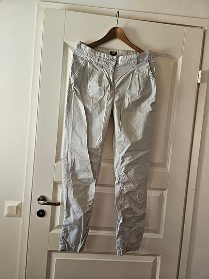 H&M baby blue chinot, koko 38