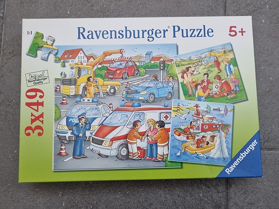 3x49 palaa Palapeli Ravensburger