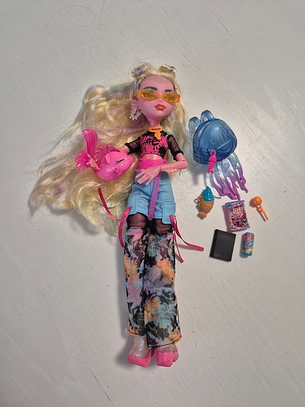 Monster High Lagoona Blue nukke ja tarvikkeet