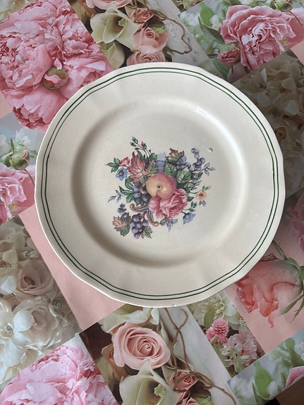 Arabia Hedelmälautaset 17 cm 4 kpl