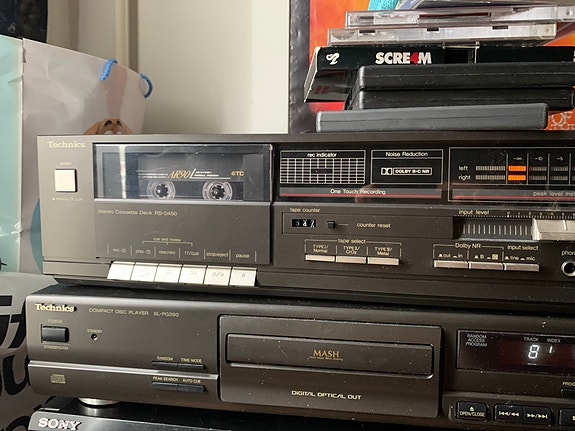 Technics RS-D450 kasettidekki