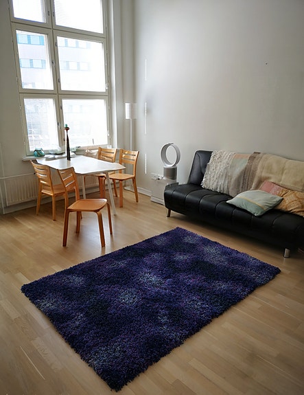 IKEA Gilda Blom matto 133x195 cm violetti