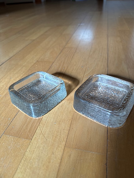 Iittala Riite tuhkakupit/kynttilänaluset