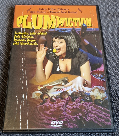 Plump Fiction DVD-elokuva komedia