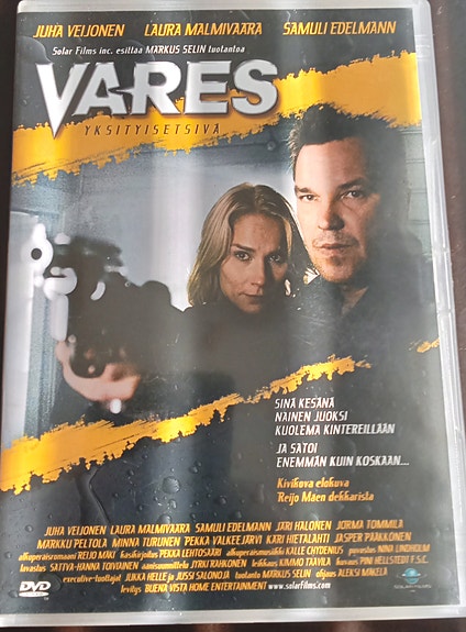 Vares yksityisetsivä DVD-elokuva