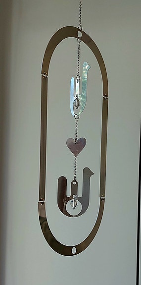 Aarikan metallinen mobile