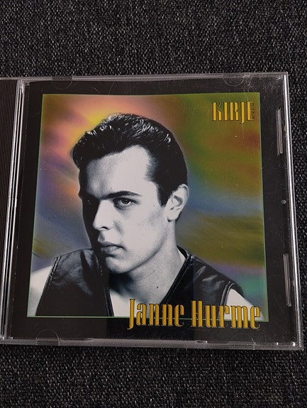 Janne Hurme kirje CD levy
