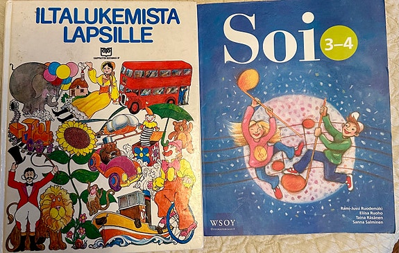 WSOY Soi 3–4 ja Lukemista lapsille oppikirjat