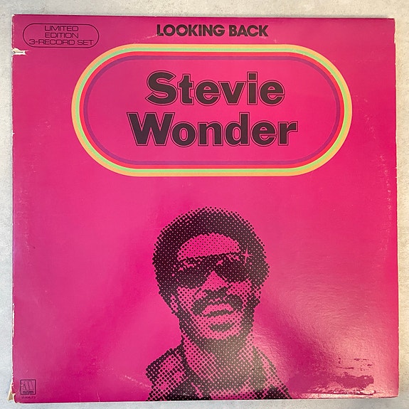 Stevie Wonder 3LP Looking Back. 1977 USA