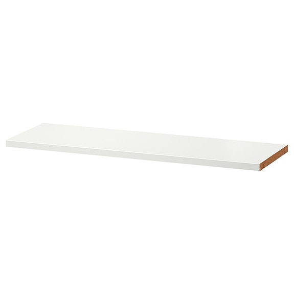 Ikean Billy -hyllylevyjä (valkoinen 76x26cm)