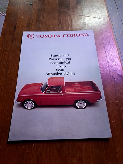 Toyota Corona Pickup myyntiesite