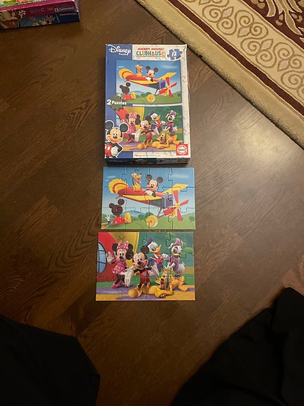 Disney Mickey Mouse Clubhouse palapeli 2 x 12 palaa