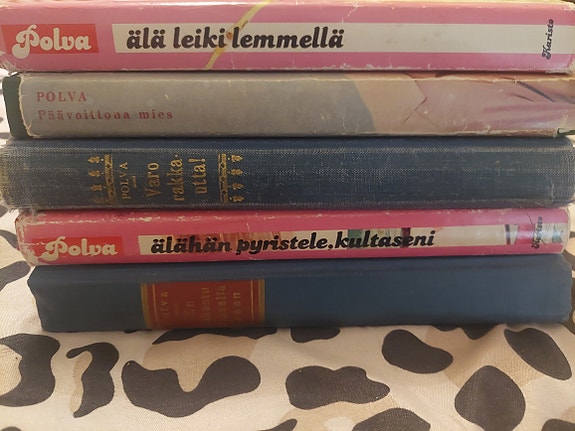 Anni Polvan kirjoja 5kpl