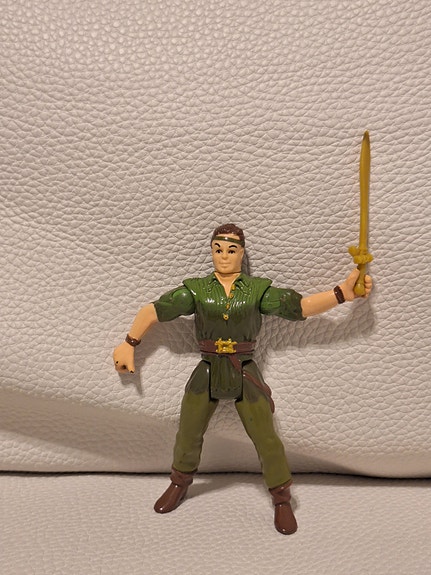 Myydään Hook -elokuvan Peter Pan keräily figuuri