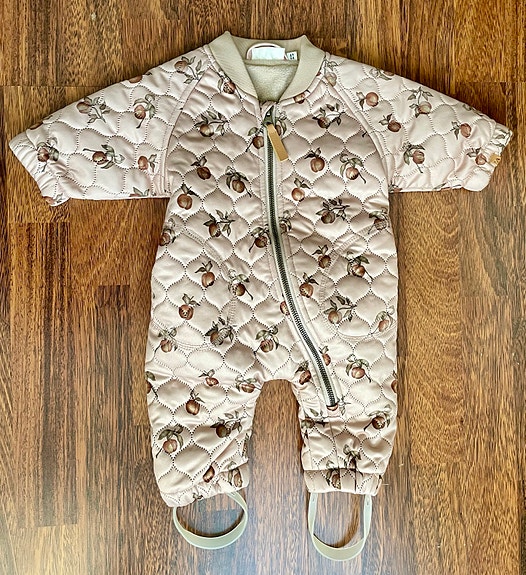 Lil’Atelier fleece-vuorattu haalari vauvalle koko 50-56