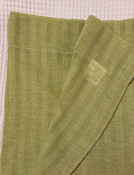 Hemtex vaaleanvihreä verho