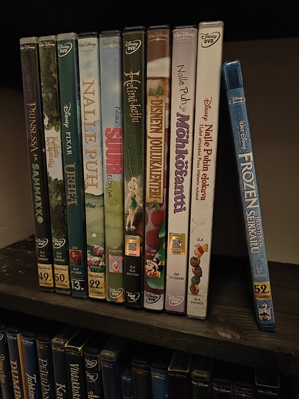 Disney lasten DVD-elokuvapaketti