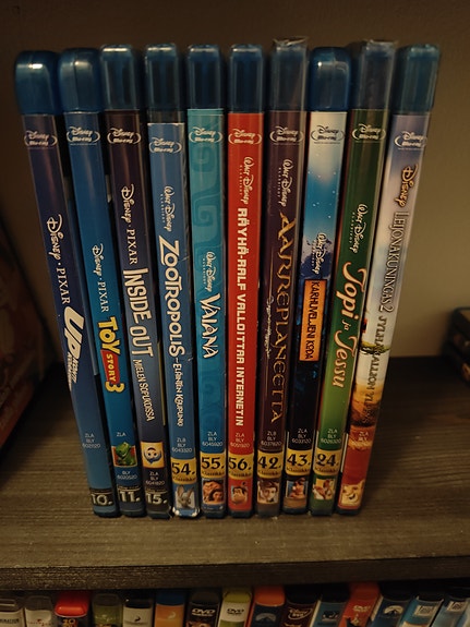 Disney Pixar Blu-ray -elokuvapaketti