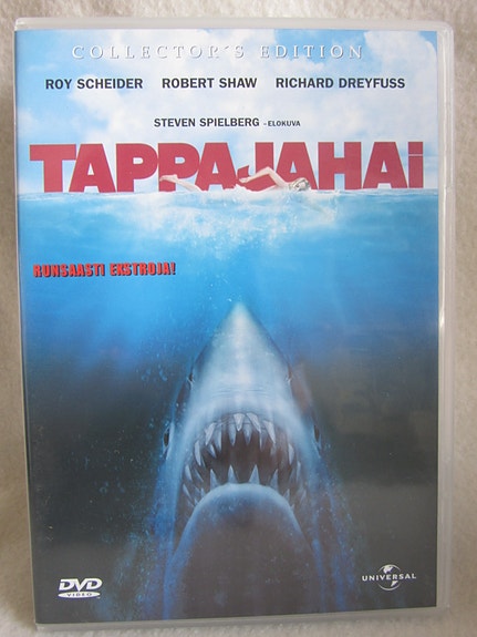 Tappajahai dvd