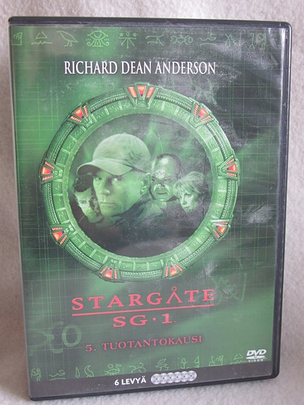 Stargate kausi 5 dvd