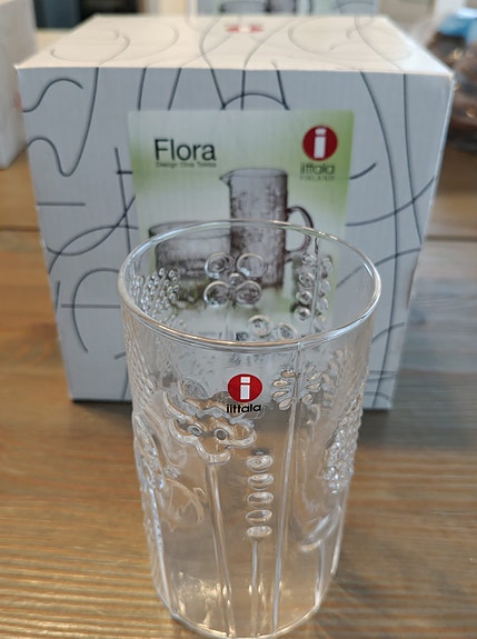 Iittala Flora juomalasit