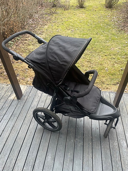 Hauck Runner 2 juoksurattaat musta