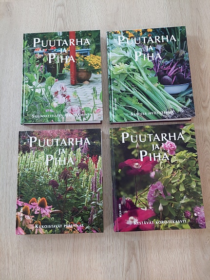 Puutarha ja piha kirjasarja puutarhakirjat