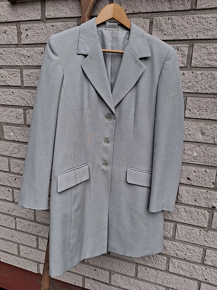 vintage pitkä bleiseri