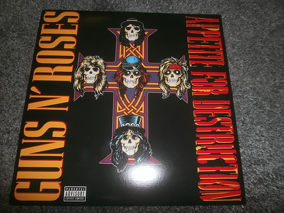 Guns N` Roses: Appetite For Destruction Lp