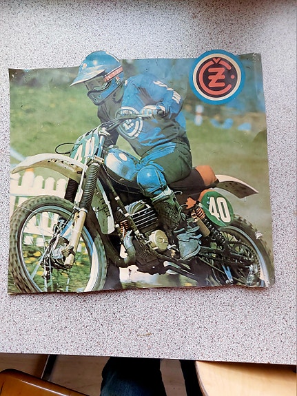 Vanha kuva Jaroslav Falta CZ MotoCross